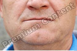 Mouth Head Man Athletic Overweight Street photo references